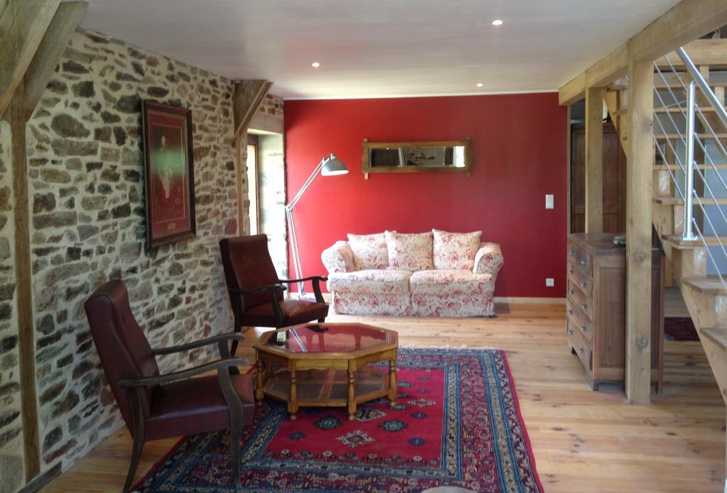 Chambres D'Hotes Le Bouleau Goutrens Exterior foto